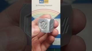 Пластик PLA Silk Silver ALL3DP #3dprinting #plasticity3d #3dfilament #plastic #filament