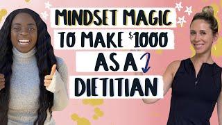 Make Your First $1000+ in Your Online Private Practice as a dietitian