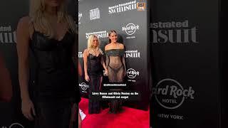 Livvy Dunne and Olivia Ponton on the SISwimsuit red carpet.