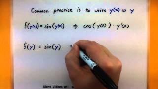 Calculus - Understanding Implicit Differentiation