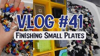 FINISHING UP SMALL PLATES AND FULL CASES | Weekly Lego Selling Vlog #41