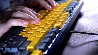 ASMR 10 Lubed Keyboards with Fast Typing for Studying, Works, Relaxing(Custom Keyboards, 4K)