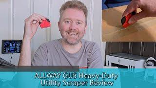 ALLWAY GUS Heavy Duty Utility Scraper Review: The Best Tool for Tough Jobs!