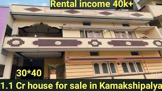 independent house for sale | 40000 Rs Rental Income Property | 30X40 | house for sale in Bangalore |