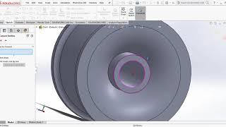 Solid works : Car Wheel RIM | impulse