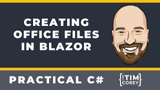 Creating Office Files in Blazor using Syncfusion - PDF, Word, Excel, and PowerPoint