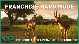 How to start Franchise mode in Planet Zoo | EPISODE 1 - Franchise Hard Mode