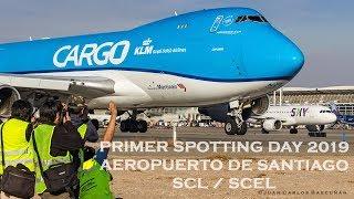 1ER SPOTTING DAY 2019 Aeropuerto de Santiago SCL/SCEL (30 minutos de solo aviación) #SpottersChile