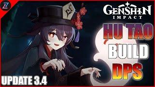 LA MIGLIORE BUILD per HUTAO (update 3.4) Guida [Genshin Impact Ita]