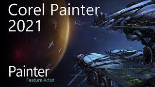 Corel Painter 2021 - Sunday Scribble (Davey Baker)