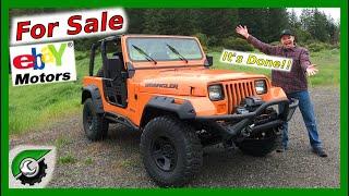 Bid on my Project Jeep!! A look into what I did.