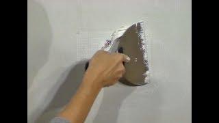 how to apply putty on ceiling