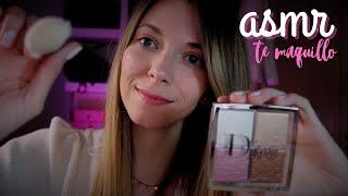 ASMR Te maquillo para DORMIR | Love ASMR español