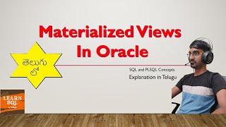 Materialized View in Oracle | SQL | SQL Tutorial in Telugu