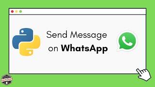 Automate whatsapp messages python with 4 lines of code | pywhatkit