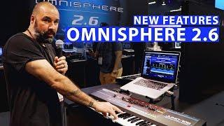 What's New In Omnisphere 2.6 -  NAMM Show 2019 New Features with James from Spectrasonics