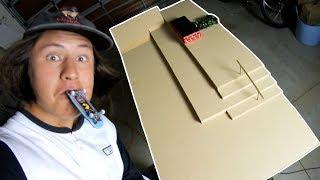 D.I.Y FINGERBOARD SKATEPARK IN ONE DAY CHALLENGE!