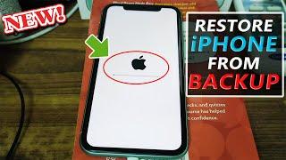 How to Restore iPhone from Backup (2023)