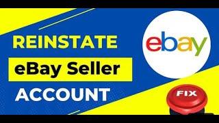 eBay Permanently Suspended My Account | Suspended ebay account fix