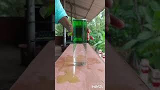 simple science experiment | hot water and normal water  #shorts #video #school