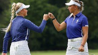 Match 4 Highlights | Hull/Pedersen vs. Thompson/Altomare | 2021 Solheim Cup