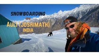 Highlights of Auli (Joshimath) India  Snowboarding 