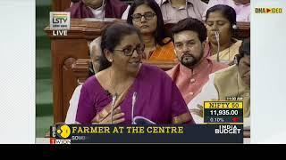 Budget 2019: Nirmala Sitharaman focuses on 'Gaon, Gareeb aur Kisan' in her first Budget