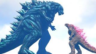 GODZILLA EARTH vs KAIJU [Godzilla Earth's first Battle] ARK Kaiju Battle