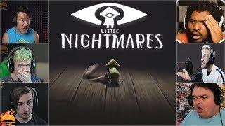 Gamers Reactions to the Six Eating a Gnome | Little Nightmares