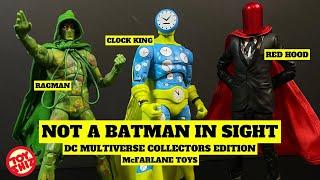 2024 RED HOOD-CLOCK KING-RAGMAN | DC Multiverse Collectors Edition | McFarlane Toys