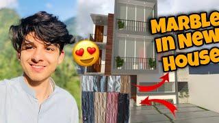 MARBLE IN NEW HOUSE | Ameer Hamza Vlogs|FULLY FURNISHED HOME TOUR