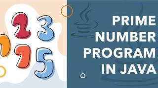 Java Program to Check Number is Prime or Not