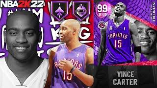 INVINCIBLE VINCE CARTER GAMEPLAY! SHOULD YOU KEEP OR SELL VINSANITY IN NBA 2K22 MyTEAM?