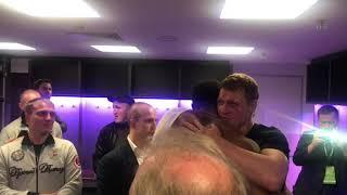 Joshua and Povetkin after fight |Джошуа и Поветкин после боя | Мир бокса