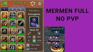 SET MERMEN FULL NO PVP • OLHA O DANO DISSO! • WARSPEAR ONLINE