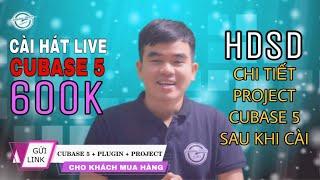 LHS | HƯỚNG DẪN SỬ DỤNG PROJECT HÁT LIVE CUBASE 5 CÀI 600K TẠI LHS | LÊ HOÀNG STUDIO 0989737960