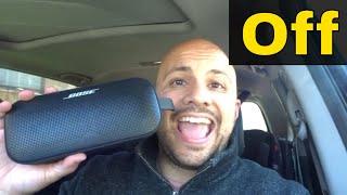 How To Turn Off Bose Soundlink Flex Bluetooth Speaker-Easy Tutorial