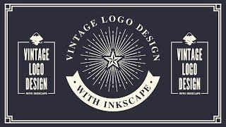 Inkscape Tutorial: Vintage Logo Design