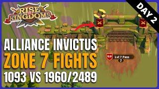 1093 vs 1960/2489 Zone 7 Fights! (KvK Watch Party Day 2) Rise of Kingdoms