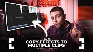 How to apply effects to multiple clips in Premiere Pro (3 methods)