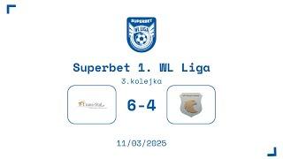 SUPERBET 1. WL LIGA: Trans-Stal Luboń - IKP Olimpia 6:4 [3. kolejka, Wiosna 2025]