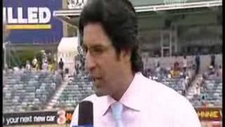 Wasim Akram's comments about Seam & Swing Bowling