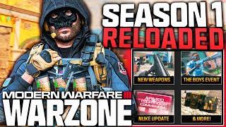 WARZONE: Major SEASON 1 RELOADED UPDATE Fully Revealed! New Weapons, Huge Gameplay Updates, & More!