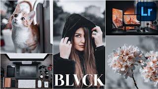 Lightroom BLVCK Preset Free | BLACK Preset (Free) | Classic Black Lightroom Preset