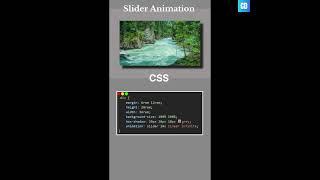 Image slider Animation using HTML and CSS