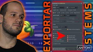 Como exportar Stems no Fl Studio - Faixa de audio individual - Dicas de Produção