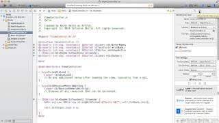 App Development in iOS 8 Tutorial | Using Xcode