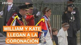 ASÍ LLEGABAN WILLIAM Y KATE A LA CORONACIÓN DE CARLOS III