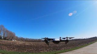 Sanrock U52 Drone with HD 1080P Camera - Flight Review(High Winds)