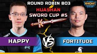 WC3 | Round Robin Bo3 | [UD] Happy vs Fortitude [HU] | Huashan Sword Cup 5